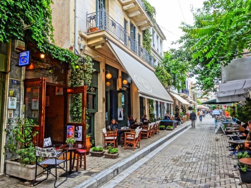 Monastiraki Classy Apartment Athen Exterior foto